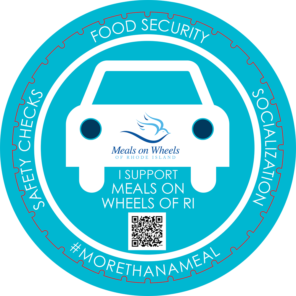 i support meals on wheels badge